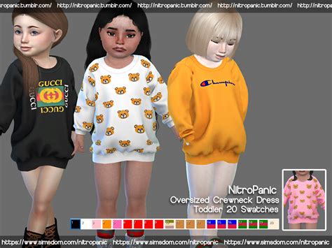 sims 3 toddler gucci clothes|sims 4 toddler clothes cc.